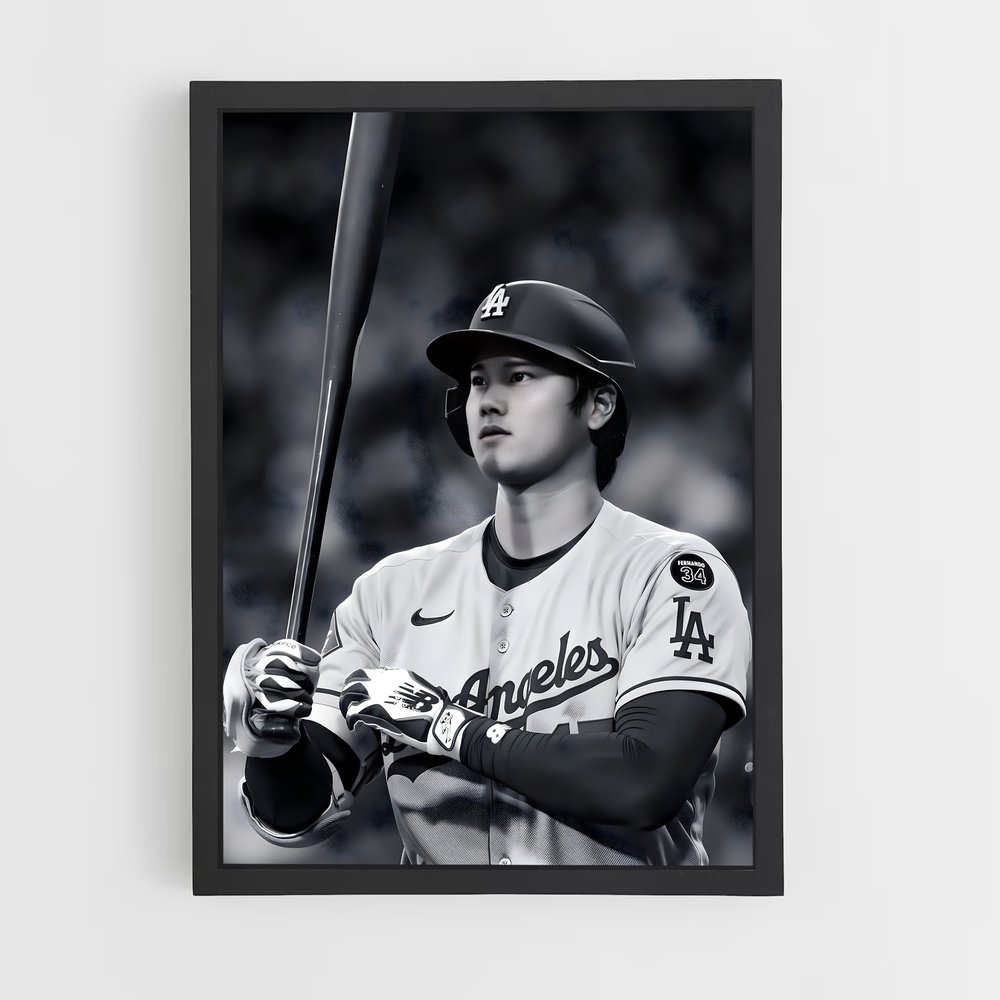 Poster Shohei ohtani stadium – affiche Baseball (vue 2)